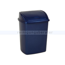 Schwingdeckeleimer Bora Abfallbehälter 15 L blau