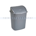 Schwingdeckeleimer Bora Abfallbehälter 15 L grau