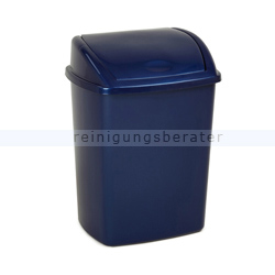 Schwingdeckeleimer Bora Abfallbehälter 26 L blau