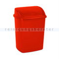 Schwingdeckeleimer Bora Abfallbehälter 26 L rot