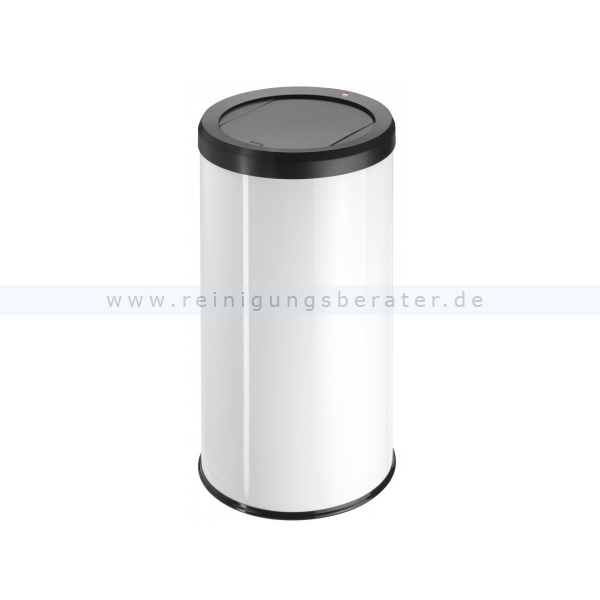 Schwingdeckeleimer Hailo BigBin Swing 45 L Stahl weiß