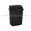 Schwingdeckeleimer Rotho Abfallbehälter 10 L Horizon Blau