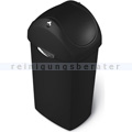 Schwingdeckeleimer Simplehuman 40 L schwarz