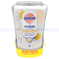 Seife Sagrotan Hygiene Seife Lotusblüte Kamillenöl Duopack