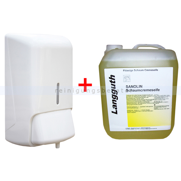Seifenschaumspender Azur 0,7 L im Set