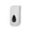 Zusatzbild Seifenschaumspender mit Push Deckel Kunststoff weiß 900 ml