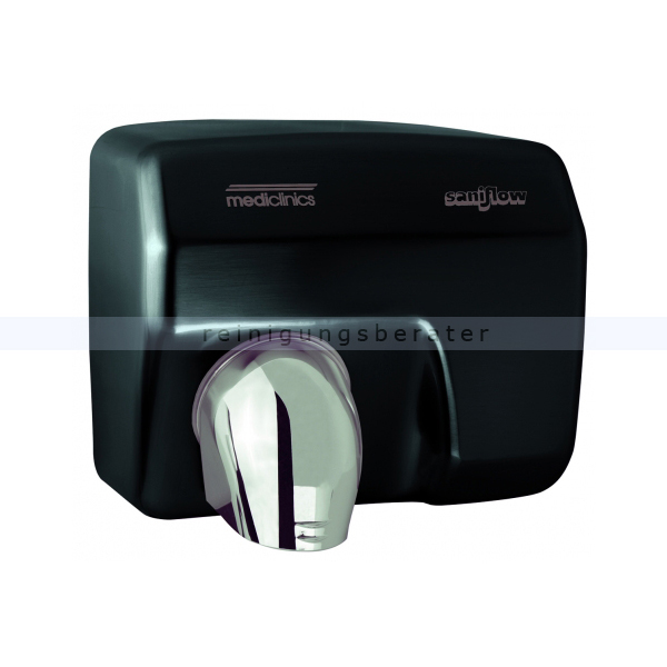 Sensor Händetrockner All Care Saniflow Stahl schwarz 2250 W