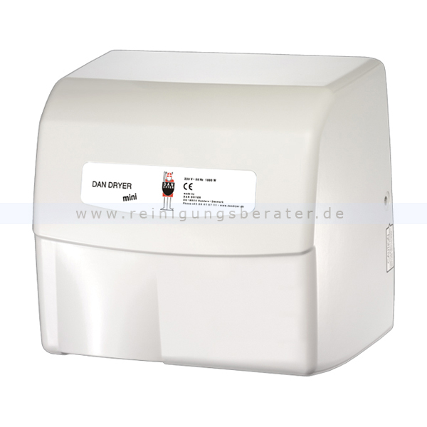 Sensor Händetrockner Dan Dryer Typ MINI Aluminium weiß 1800 W