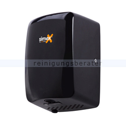 Sensor Händetrockner Simex Black Line Inox schwarz 1150 W