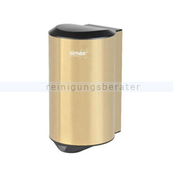 Sensor Händetrockner Simex Quickflow Edelstahl gold 1150 W