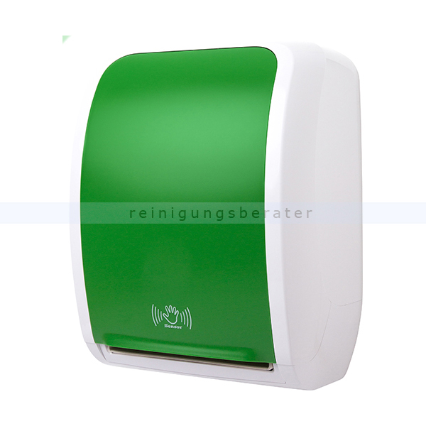 Sensor Handtuchspender Cosmos ABS weiß-grün