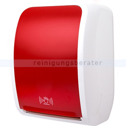 Sensor Handtuchspender Cosmos ABS weiß-rot