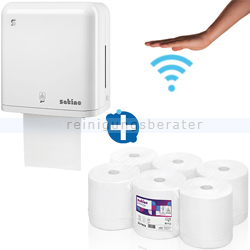 Sensor Handtuchspender Wepa Professional im SET Leihspender