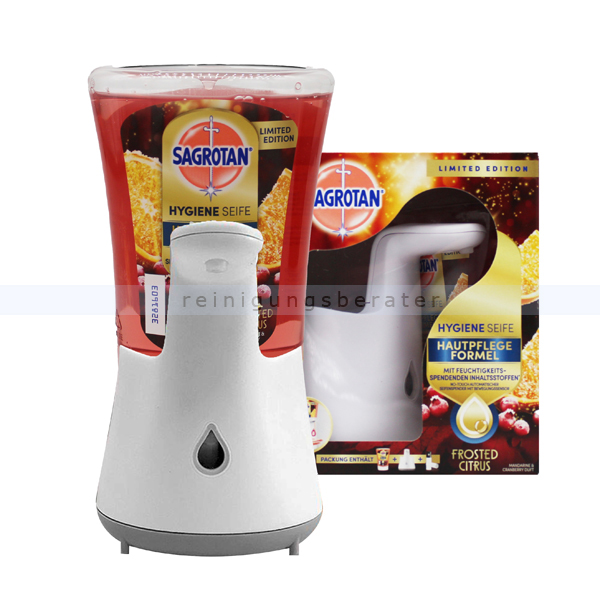 Sensorspender für Seife Sagrotan NoTouch Starterkit Frosted