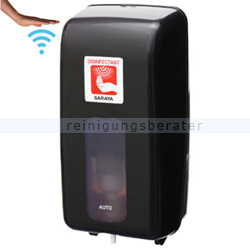 Sensorspender für Seife Saraya UD 9000 Kunststoff schwarz 1,2 L