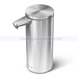 Sensorspender für Seife Simplehuman gebürsteter Stahl 266 ml