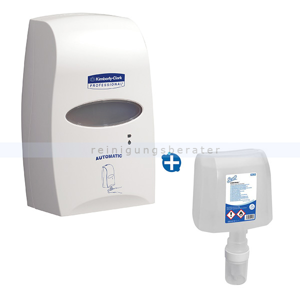 Sensorspender Set für Schaumseife Kimberly Clark 1,2 L