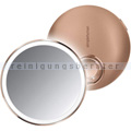 Sensorspiegel Simplehuman 10 cm Kosmetikspiegel rosegold