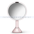 Sensorspiegel Simplehuman 20 cm rosafarben Touch-Bedienung