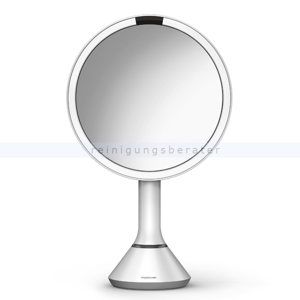 Sensorspiegel Simplehuman 20 cm weiß Touch-Bedienung