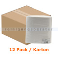 Servietten 2-lagig 24 x 24 cm, 12 x 300 Stück weiß