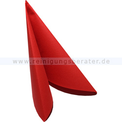 Servietten, AIRLAID Serviette rot 38x38 cm