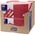 Zusatzbild Servietten Tork Soft Lunchservietten 33 x 33 cm rot