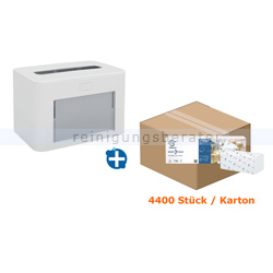 Serviettenspender SET Papernet PREMIUM 3 weiß
