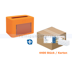 Serviettenspender SET Papernet PREMIUM 5 orange