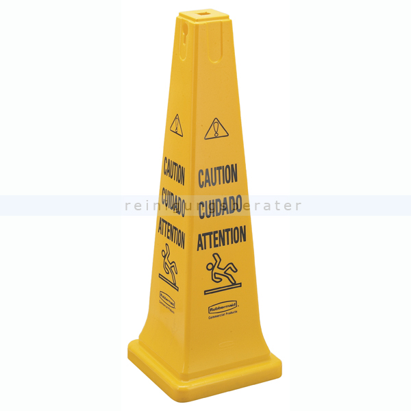 Sicherheitspylone Rubbermaid Symbol Gelb