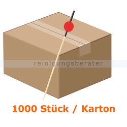 Spieße NatureStar BIO Bambus mit Kreis 1000 Stück