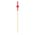 Zusatzbild Spieße NatureStar BIO Bambus mit Kugel rot 1000 Stück