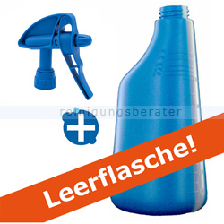 Sprühflasche 600 ml blau inkl. 2-WAY Sprühkopf blau