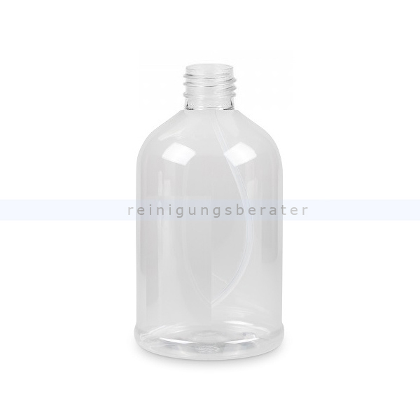 Sprühflasche ohne Sprühkopf Kunststoff transparent 500 ml