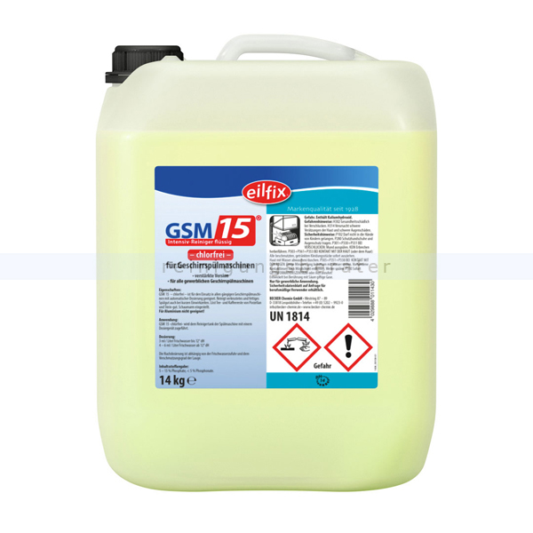 Spülmaschinenreiniger GSM 15 Becker Chemie 14 kg