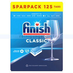 Spülmaschinentabs finish Classic Tabs 125 Stück Sparpack