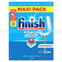 Spülmaschinentabs finish Power Classic 64 Tabs Maxi Pack