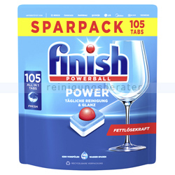 Spülmaschinentabs finish Powerball fresh 105 Stück Softpack