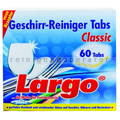 Spülmaschinentabs Largo Geschirr-Reiniger-Tabs Classic 2in1