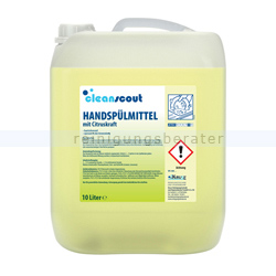 Spülmittel Cleanscout Handspülmittel mit Citruskraft 10 L