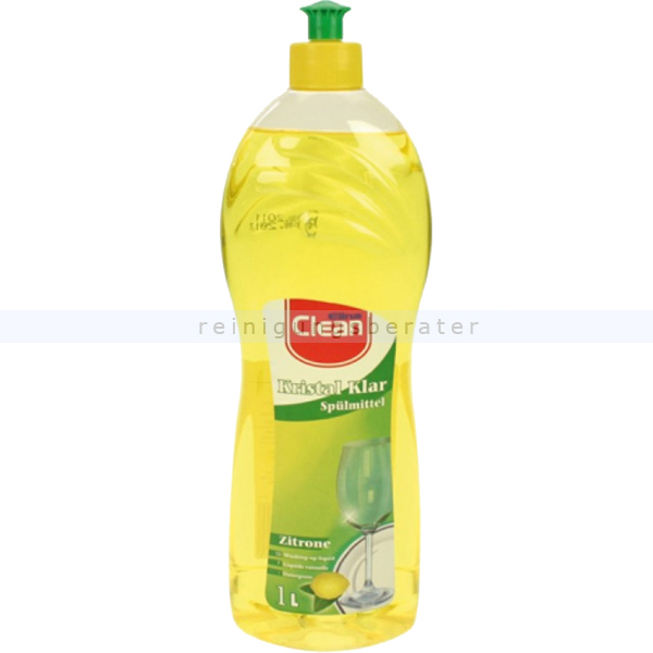 Spülmittel Elina Clean Kristal Klar 1 L Zitrone