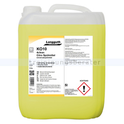 Spülmittel Konzentrat Langguth KO10 4clean Citro 5 L