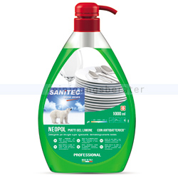 Spülmittel Sanitec Neopol Piatti Limone gel 1000 ml