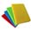 Zusatzbild Spülschwamm Color Clean 4 Stück rot, gelb, grün, blau