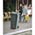 Zusatzbild stahlverzinkter Ständer für Müllcontainer verzinkt