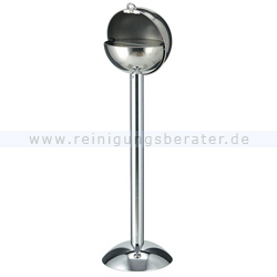 Standascher Ashboy in Kugelform Edelstahl