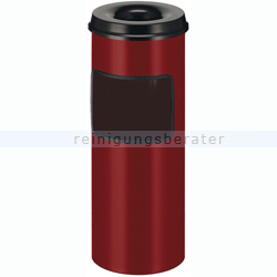 Standascher mit Abfallsammler 30 L Rot, Schwarz