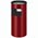 Zusatzbild Standascher mit Abfallsammler, 50 L Rot