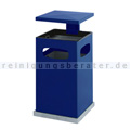 Standascher mit Schutzdach blau 80 L