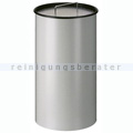 Standascher Sand-Aschenbecher Aluminium Grau 50 L